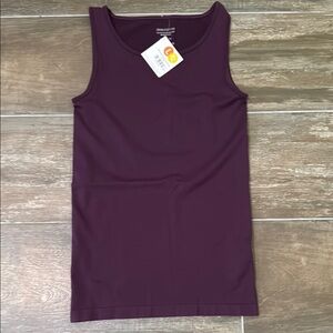 Zenana Outfitters Purple Fitted Tank Top